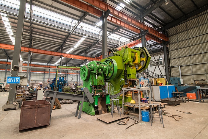 那曲网架配件-锥头加工车间